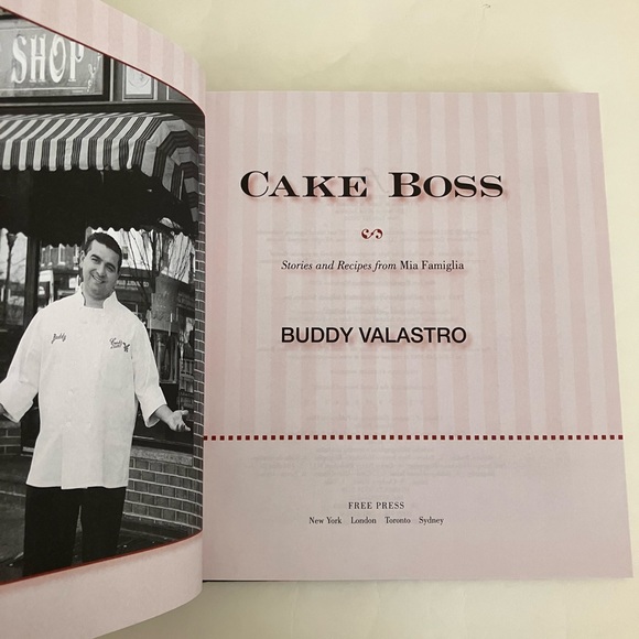 Autobiography Cookbook Cake Boss Stories and Recipes Buddy Valastro TV Celebrity - Picture 3 of 11